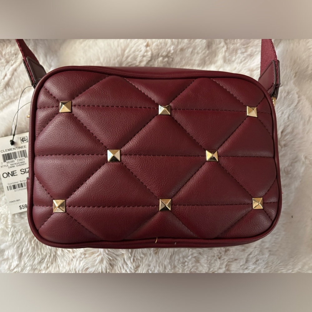 I.N.C CROSSBODY BAG -NWT style clementinee with metal studs